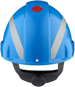 3M G3000 sikk.hjelm m/ refleks,  blå (G3000NUVBBR)