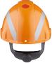 3M G3000 sikk.hjelm m/ refleks,  orange (G3000NUVORR)