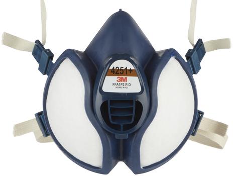 3M Vedligeholdelsesfri halvmaske 4251+ A1P2 R D (4251+)