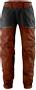 Kansas Carbon outdoorbukser semistretch rustrød/sort L