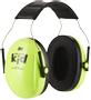 3M Peltor Kid høreværn t/børn, neongrøn m/hovedbøjle