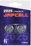 Japcell Japcell knapbatteri lithium CR2025 3V, 2stk