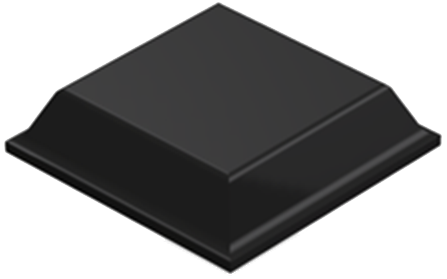 3M Bumpon gummidutter SJ5008 sort, 3000stk (5008S)