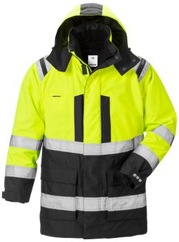 Fristads Hi-Vis Airtech vinterparka kl.3 4036 gul/sort XS (119628-196-XS)