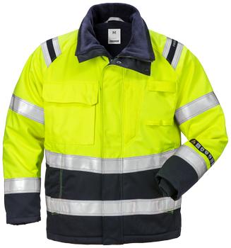 Fristads Flamestat Hi-Vis vinterjakke kl.3 4185 gul/mar M (119923-171-M)
