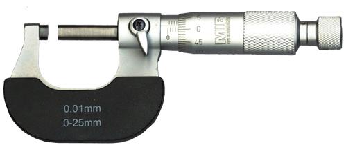 Mib MIB mikrometerskrue m/ HM-måleflader,  25-50mm (6617071)