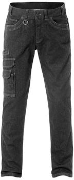 Fristads Servicebukser stretch denim 2501 sort C156 (115699-940-C156)