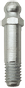 Kabi Smørenippel H1 lige, elforz., M6×1,0 lang 29mm