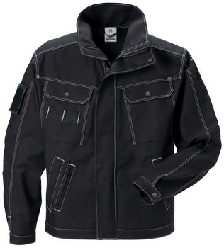 Fristads Håndværkerjakke 100% bomuld 451 sort XS (100304-940-XS)