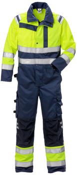 Fristads Hi-Vis kedeldragt kl.3 8026 gul/ marine 2XL (124376-171-2XL)