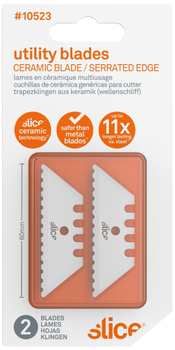 Slice Slice knivblad 10523 savtakket t/ standardkniv 2stk (5810523)