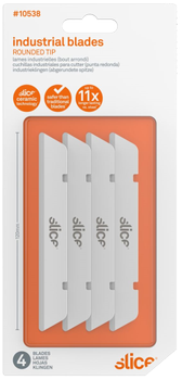 Slice Slice knivblad lang med rund ende 10538, 4stk (5810538)