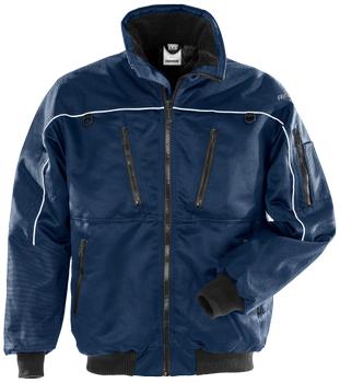 Fristads Pilot vinterjakke quiltet foer 464 mørk marine M (100498-540-M)