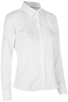 Seven Seas Business-skjorte Royal Oxford dame modern hvid L (SS740001010)