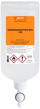 Plum Plum hånddesinfektion 85% gel 1 ltr standbag (3957)