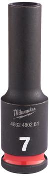 Milwaukee Slagtop lang 3/8" Shockwave Impact Duty 7mm (4932480281)