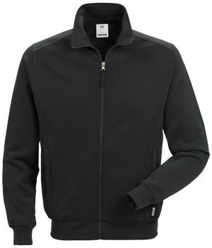 Fristads Sweatjakke 7608 SM sort XL (114142-940-XL)