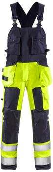 Fristads Flamestat hi-vis overalls kl.2 1075 gul/ marine C44 (109419-171-C44)