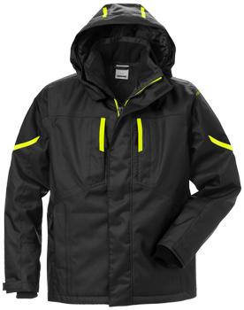 Fristads Airtech vinterjakke 4058 GTC sort/ hi-vis gul XL (127559-982-XL)