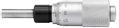 Diesella Indbygn.mikrometer 0-13×0,01mm konveks måleflade