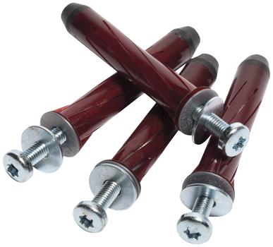 Expandet Expandet Rosett rød PH TX25 skrue 5×65/ 12mm,  25stk (410160EX)