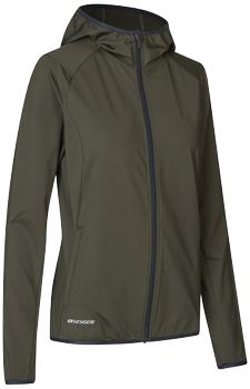 Geyser Geyser hoodie stretch dame G11080 oliven L (G11080570010)