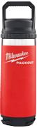 Milwaukee Termoflaske 532ml rød, Packout-system