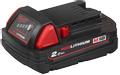 Milwaukee Batteri 18V/2,0Ah Li-ion M18 B2
