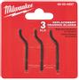 Milwaukee Reserveblade t/afgraterværktøj, 3stk