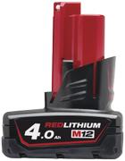 Milwaukee Batteri 12V/4,0Ah Li-ion M12 B4