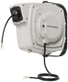 Flowconcept Aut. kabelopruller IP44 3G2,5 9mtr u/stik (EL280293)