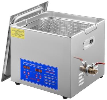 Flowconcept Ultralydsrenser 40kHz 360W, kar 33×30×15cm,  15ltr (4105-PS60A)