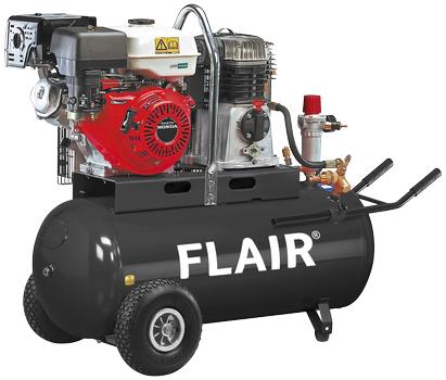 Flair Flair 40/100B kompressor 390ltr/ min 5,5HK benzin (54540)