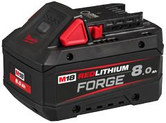 Milwaukee Batteri 18V/8Ah Forge Li-ion M18 FB8