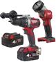 Milwaukee Sampak M18: Boremaskine BLDD2-402X + lampe TLED-0
