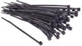 DMTV Kabelbinder sort nylon 2,5×100mm, 100stk