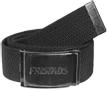 Fristads Bælte elastisk m/metalspænde 994 sort one size
