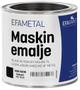 EFApaint Maskinemalje 0130 RAL9005 dybsort 3/4 ltr