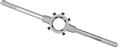 Diesella Klup ø16×5mm for runde bakker M2 - M2,5