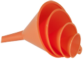 Pressol Pressol tragt orange PE ø5-7-10-12cm, sæt 4stk