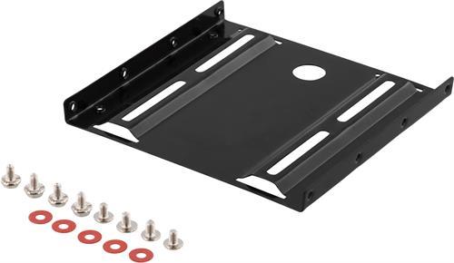 DELTACO Asennusraami 2,5" kiintolevyn asentamiseen 3, 5"-paikkaan (RAM-7)