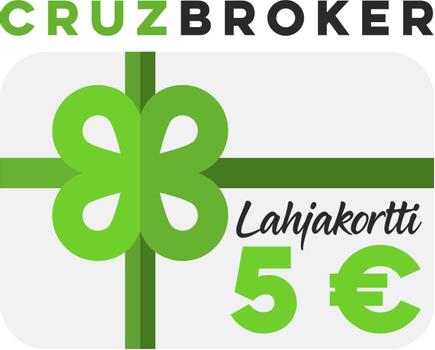 Cruzbroker Lahjakortti 5€ (CRUZ_lahjakortti_5)