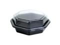 DUNI Plastbakke Octaview m/låg 8-kantet 400ml 405stk/kar 160x160x60mm