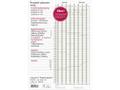 Mayland Projekt Planner 1050 2025 brun 80x29,7cm