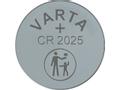 VARTA Batteri Electronic Varta CR 2025 3V 1stk/pak Hjd.2,5xØ20,0mm