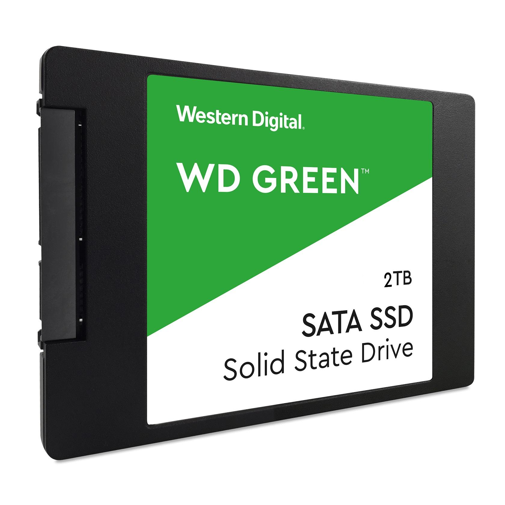 WESTERN DIGITAL WD Green SSD 2TB 2.5inch SATA3 7mm 3D NAND | Advania