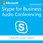 MICROSOFT CSP - MS Skype for Business Audio Conferencing
