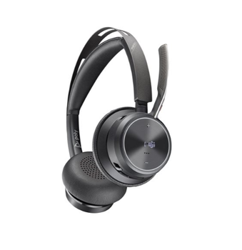 POLY Voyager Focus 2 Microsoft Teams Certified USB-C + Charging Stand (9T9J6AA#AC3)