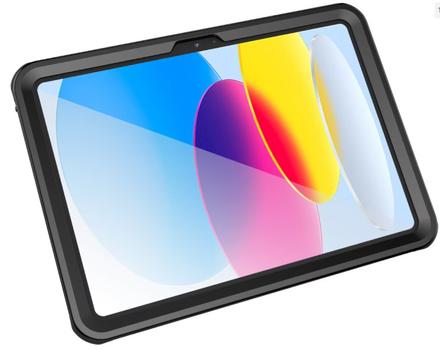 4smarts iPad 10.9" (2022) Active Pro Rugged Stark deksel (sort) Solid deksel til Apple iPad 10,9" 10/ 11.gen,  vann- og støvtett (IP68) (4S540447)