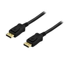 LinkIT DisplayPort kabel 1.2, 1,5 met, han-han Versjon 1.2.Med lås, 28 AWG (CDP-DP12-0015)